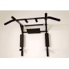 Турник  PullUp 3в1 настенный плюс брусья с упором для пресса 4 хвата разборной черный  (P3043)