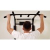 Турник  PullUp 3в1 настенный плюс брусья с упором для пресса 4 хвата разборной черный  (P3043)